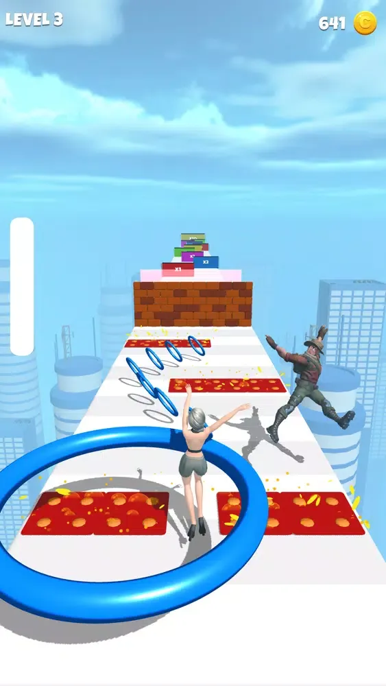 Tangkapan skrin Hoop Runner 3D