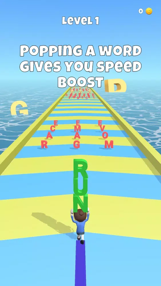 Scrabble Run स्क्रीनशॉट
