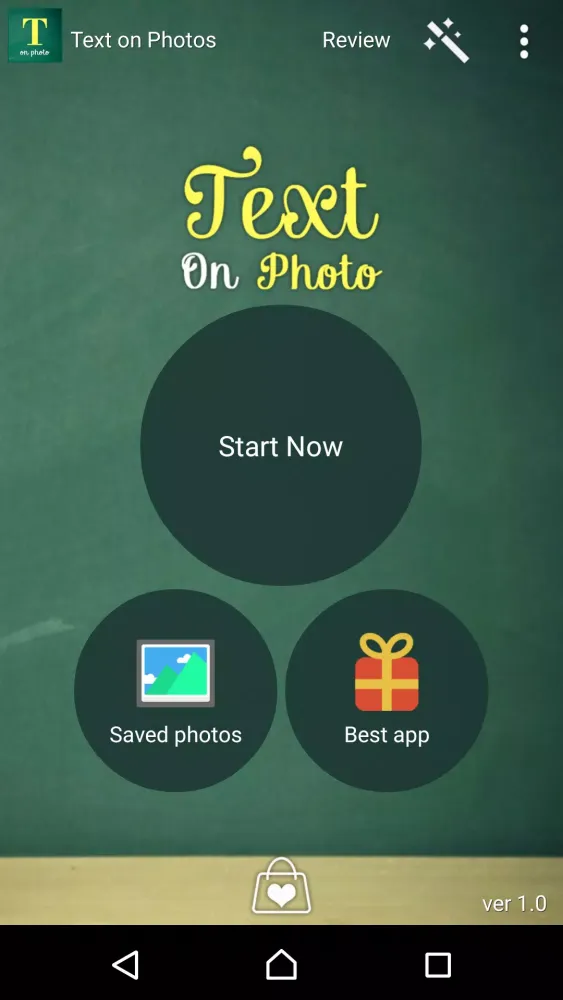 Capturas de pantalla de Text on Photos