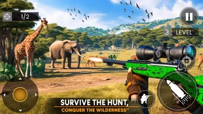 Wild Animal Hunting Games 2018应用截图