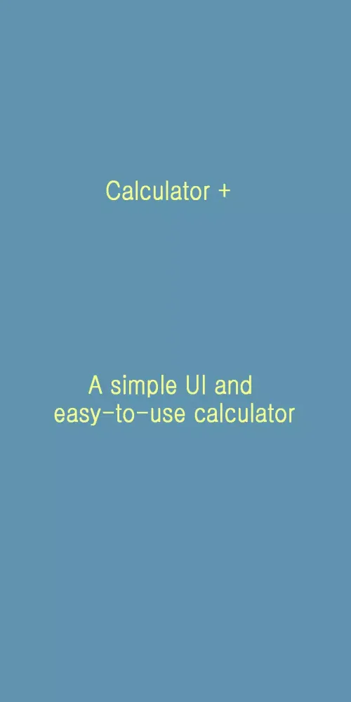 Calc Plus (Simple and Tidy cal Screenshots