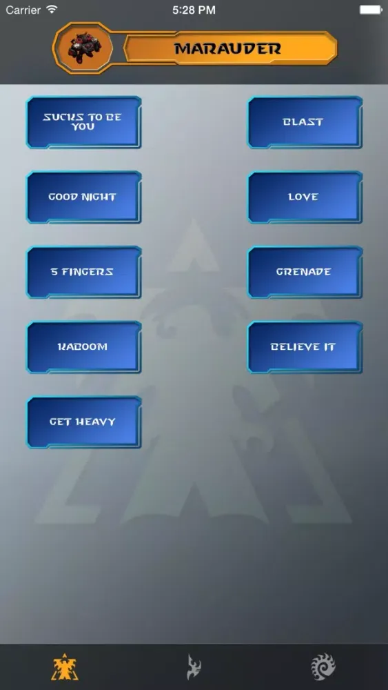 SoundBoard for StarCraft 2 سکرین شاٹس