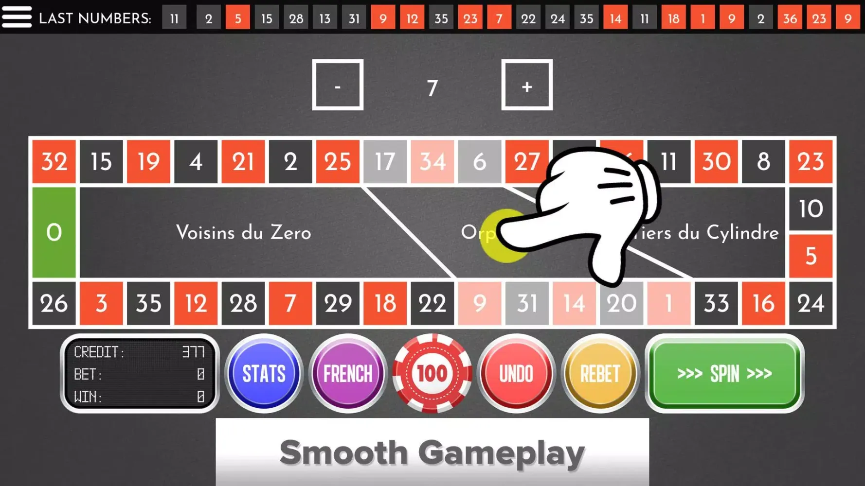 Roulette Zero Screenshots