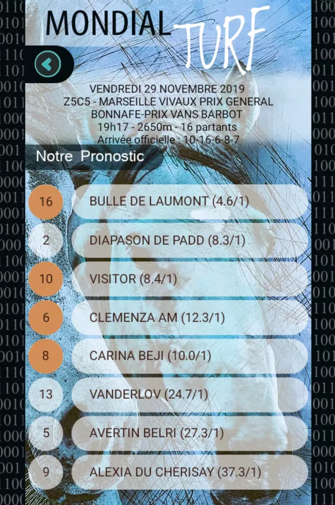 Capturas de tela do Mondial Turf - Jouez avec Zetu