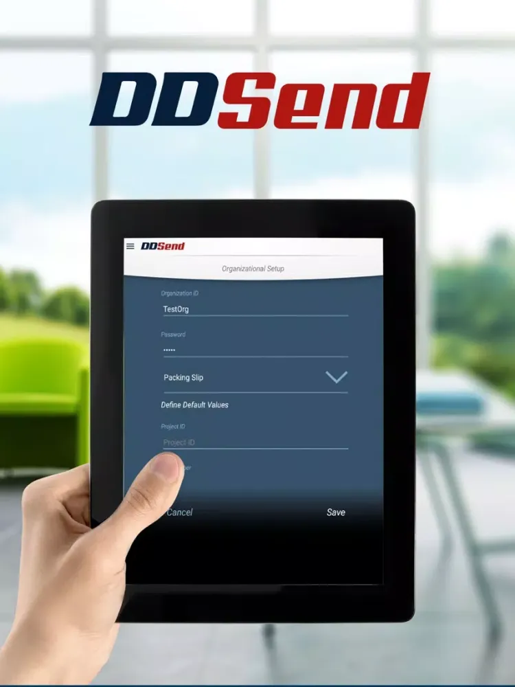 DocuDriven DDSend iPad  Ekran Görüntüleri