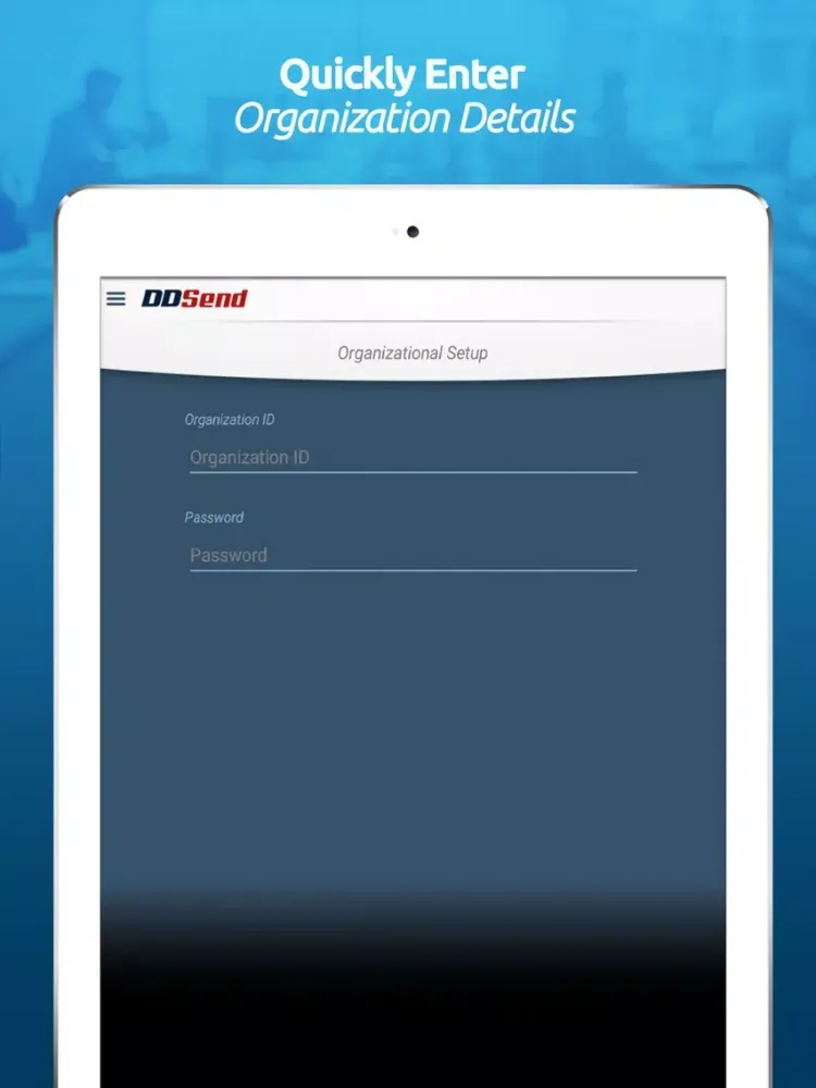 DocuDriven DDSend iPad  Ekran Görüntüleri