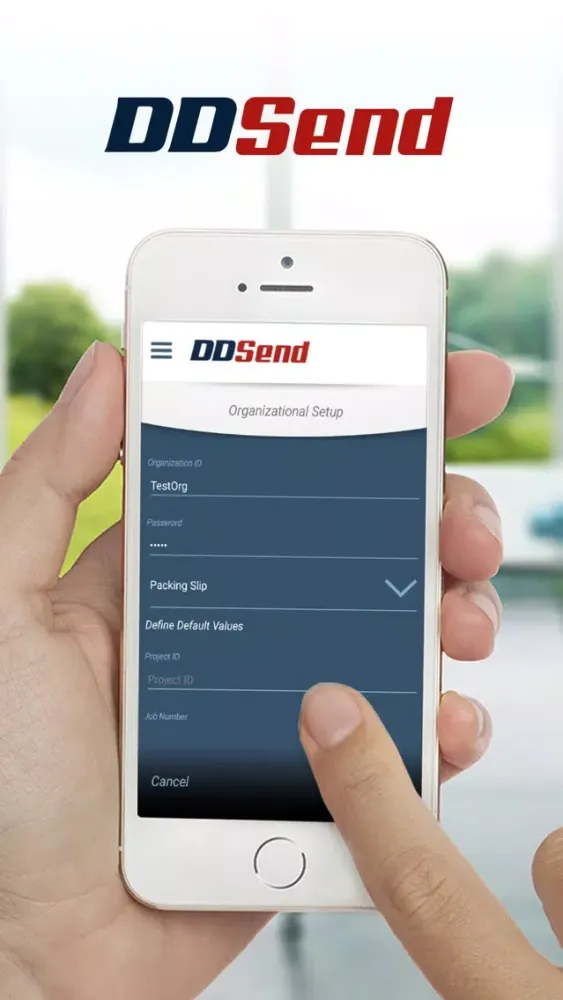 DocuDriven DDSend Ekran Görüntüleri