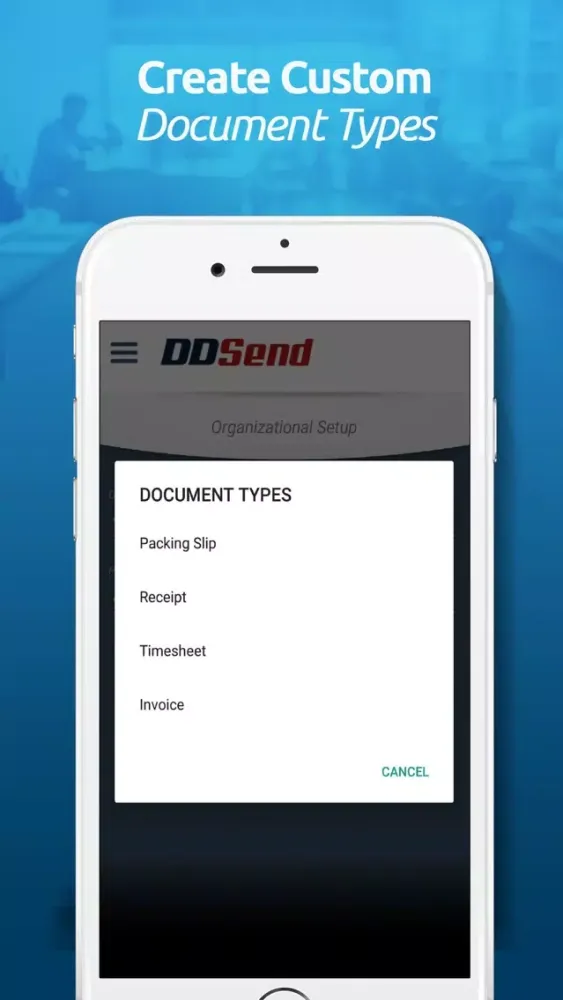 DocuDriven DDSend Ekran Görüntüleri