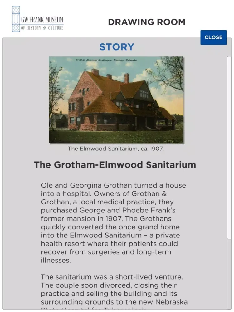 Frank Museum iPad  Screenshots