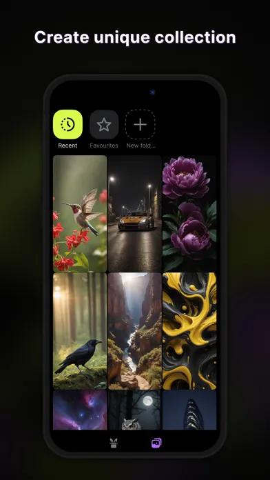 WallCraft AI Wallpapers Ekran Görüntüleri