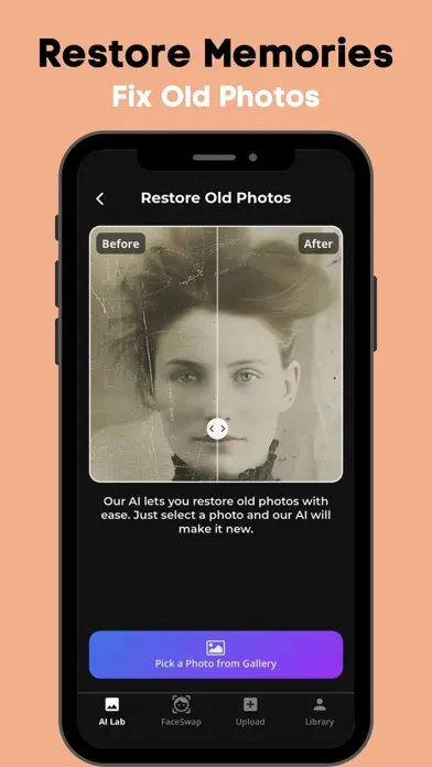 FaceAI - AI Photos & Face Swap স্ক্রিনশট