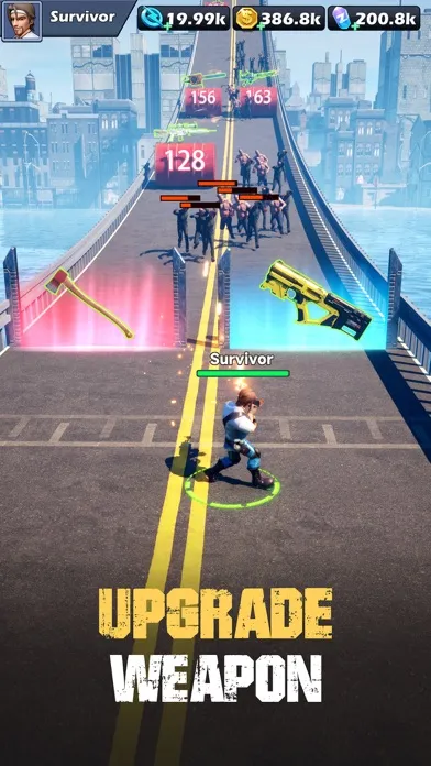 Tangkapan skrin Zombie Waves-shooting game