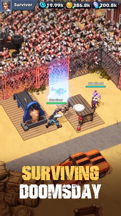 Tangkapan skrin Zombie Waves-shooting game