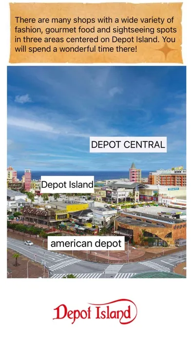 Ảnh chụp màn hình của Depot Island app