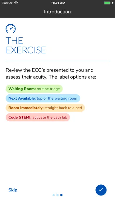 Zrzuty ekranu ECG Stampede