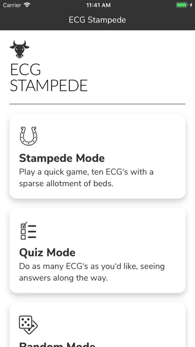 Zrzuty ekranu ECG Stampede