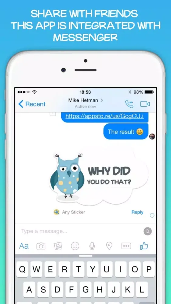 صور Any Sticker for Messenger