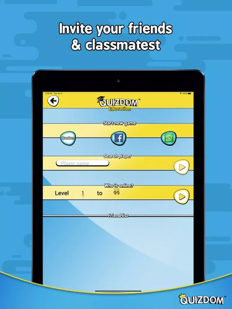 Quizdom Education - GRE prep iPad  Screenshots