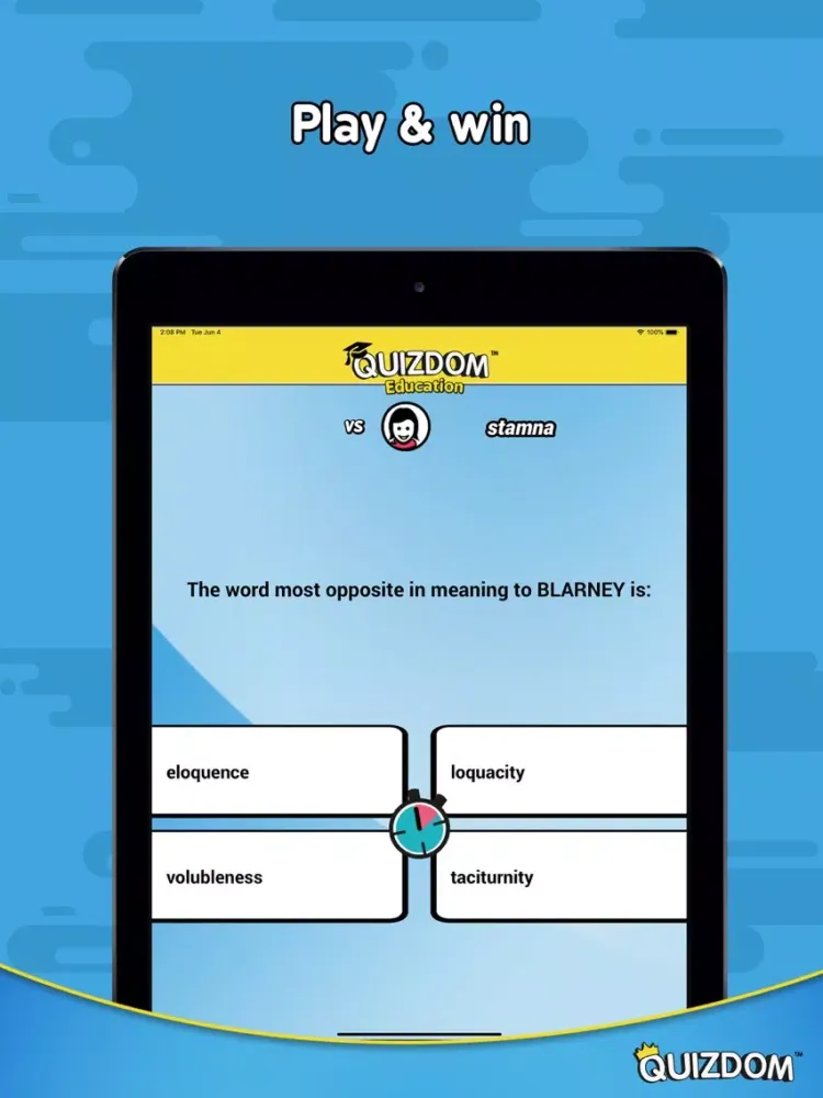 Quizdom Education - GRE prep iPad  Screenshots