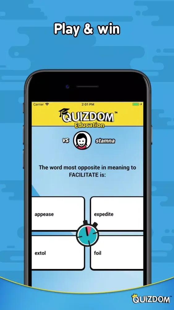 Quizdom Education - GRE prep Screenshots