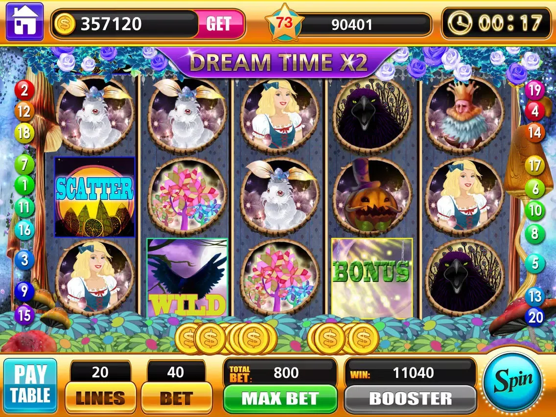 صور Alice in Wonderland Slots iPad 
