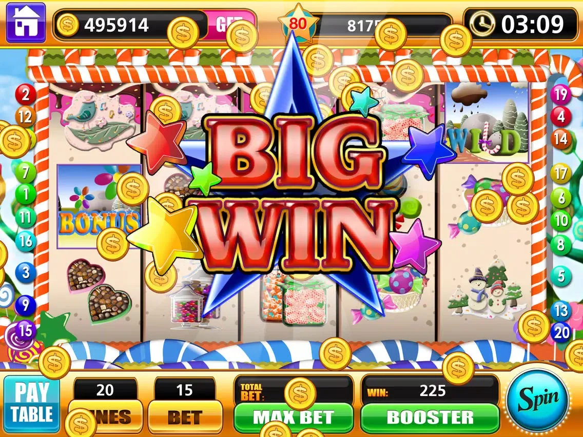ภาพหน้าจอของ Candy Slots™ iPad 