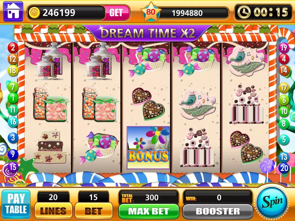 ภาพหน้าจอของ Candy Slots™ iPad 