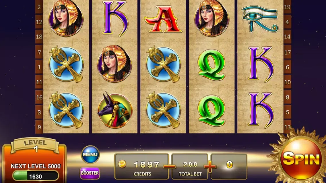 Tangkapan layar Slots - Pharaoh's Legend