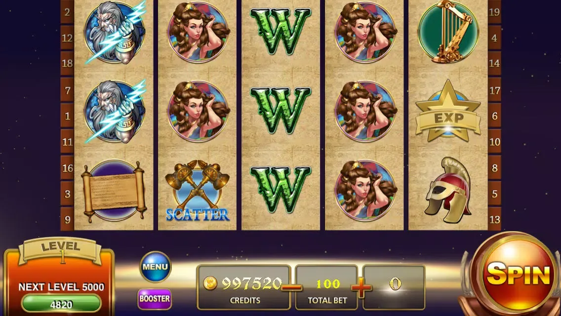 Tangkapan layar Slots - Pharaoh's Legend