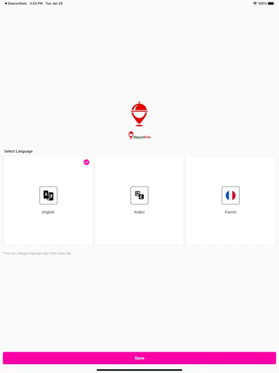 تصاویر DeaconEats Vendor iPad 