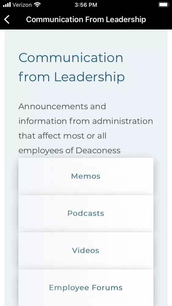 Deaconess For Employees Screenshots