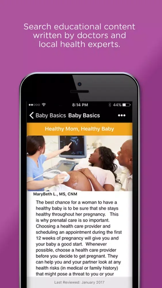 Ảnh chụp màn hình của Oh Baby!
