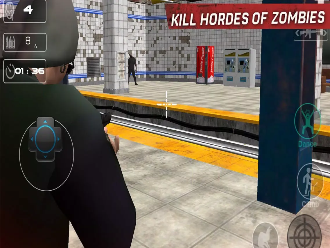 Capturas de tela do Shoot Zombie Attack iPad 