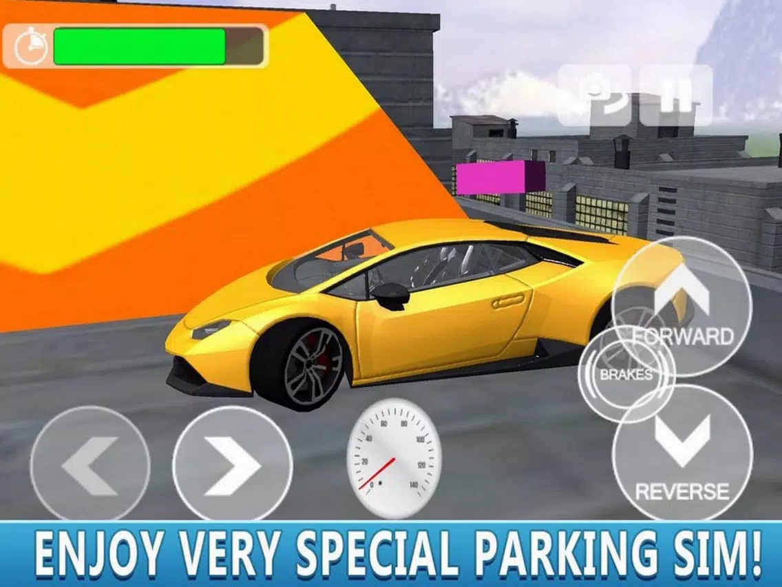 Captures d'écran de City Car Rooftop Parking iPad 
