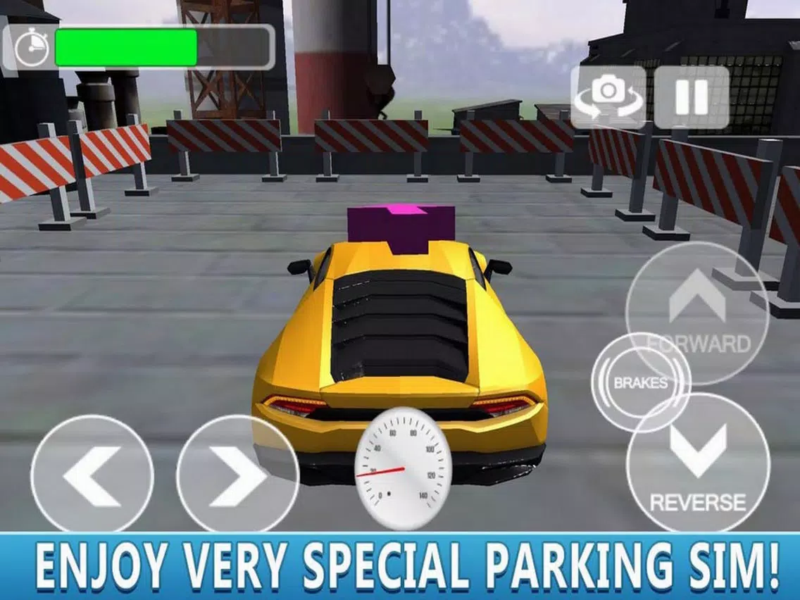 Captures d'écran de City Car Rooftop Parking iPad 
