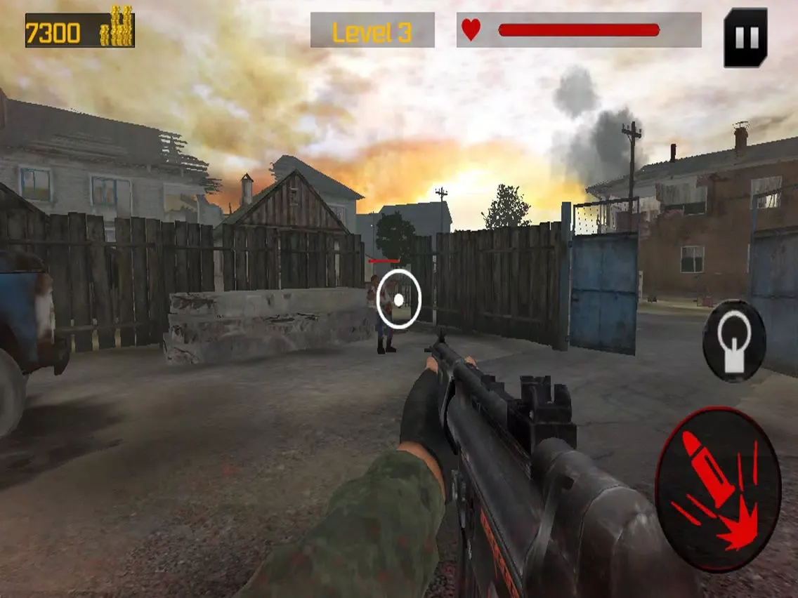 Deadly Zombie Shooting Expert iPad  Screenshots