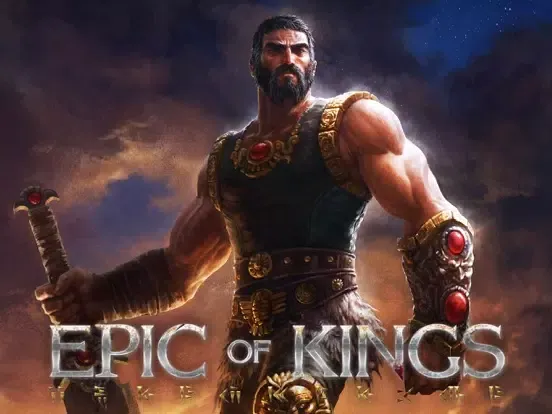 Tangkapan layar Epic of Kings iPad 