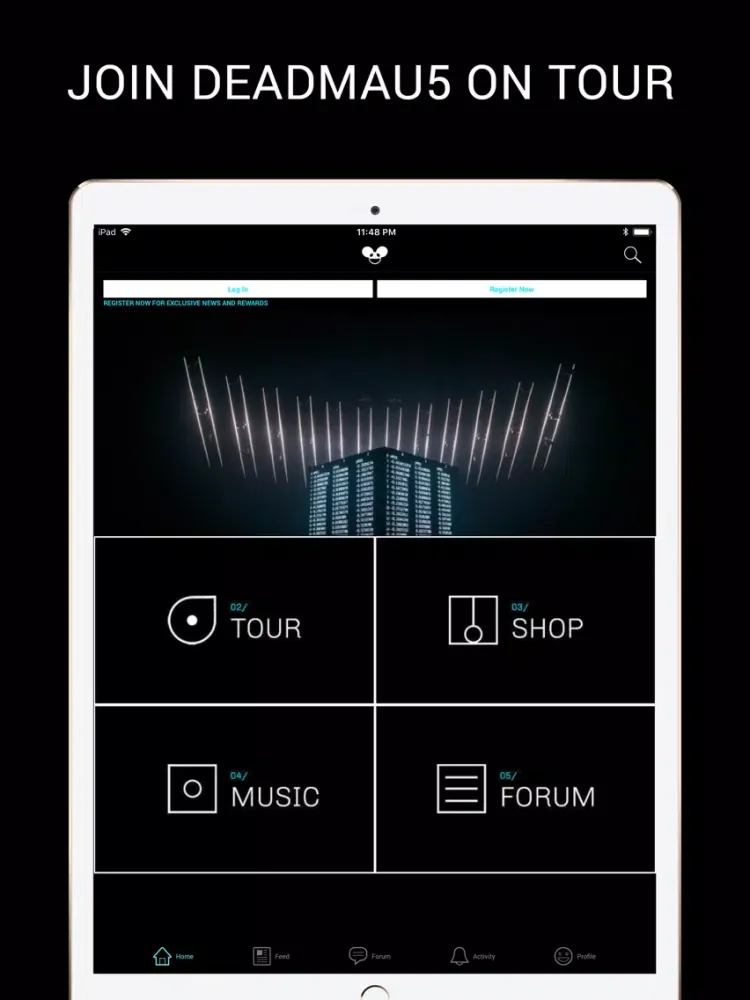 deadmau5 Community iPad 應用截圖
