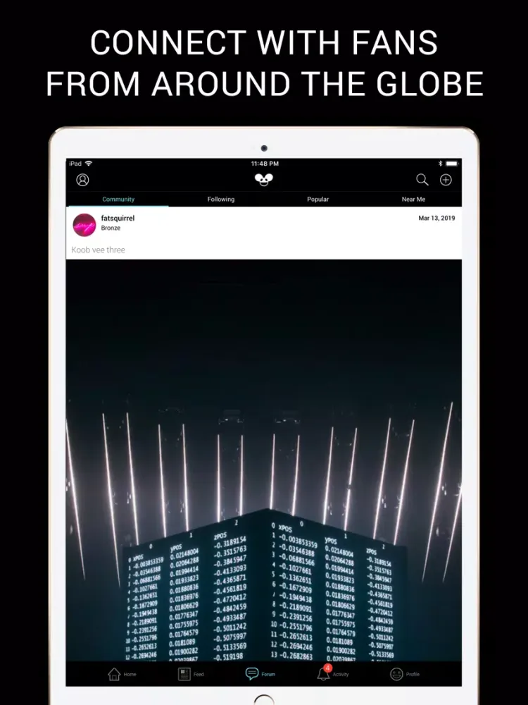 deadmau5 Community iPad 應用截圖