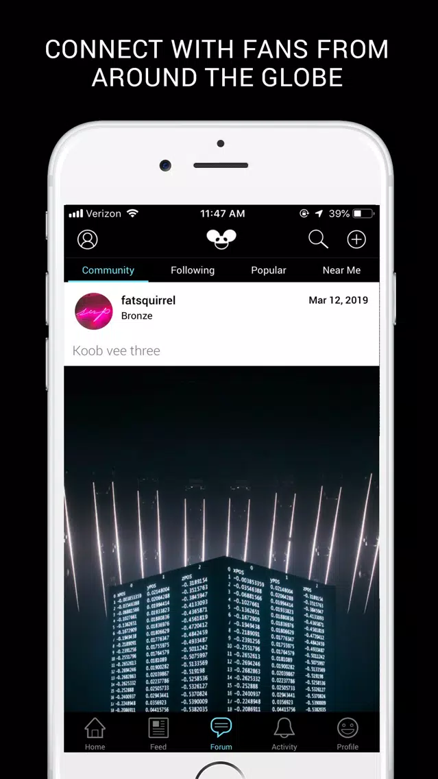 Zrzuty ekranu deadmau5 Community