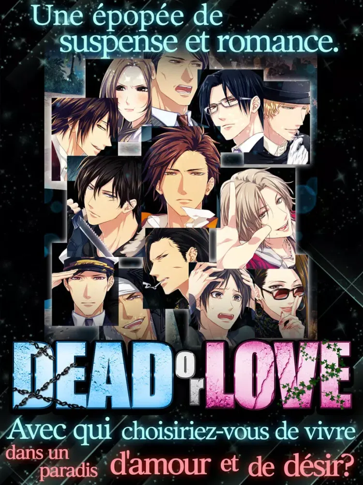 Mort ou Amour：otome game otaku iPad  Screenshots