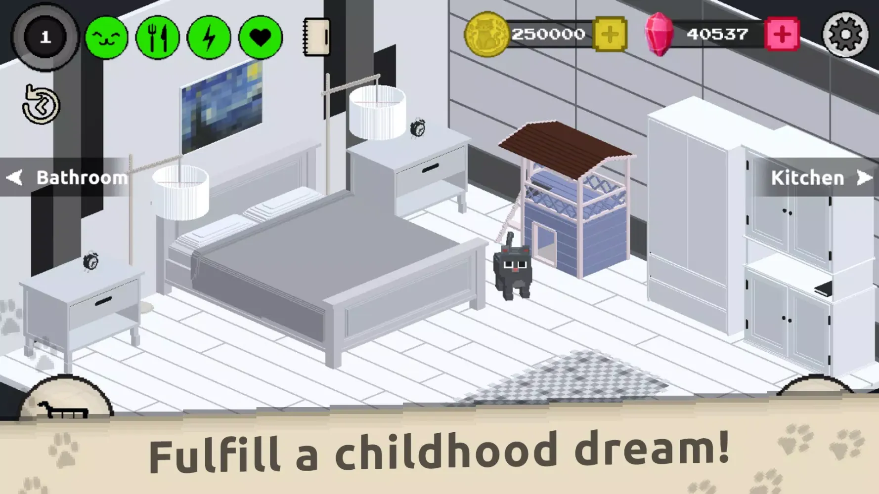 Your cat simulator Pet life 3D Screenshots