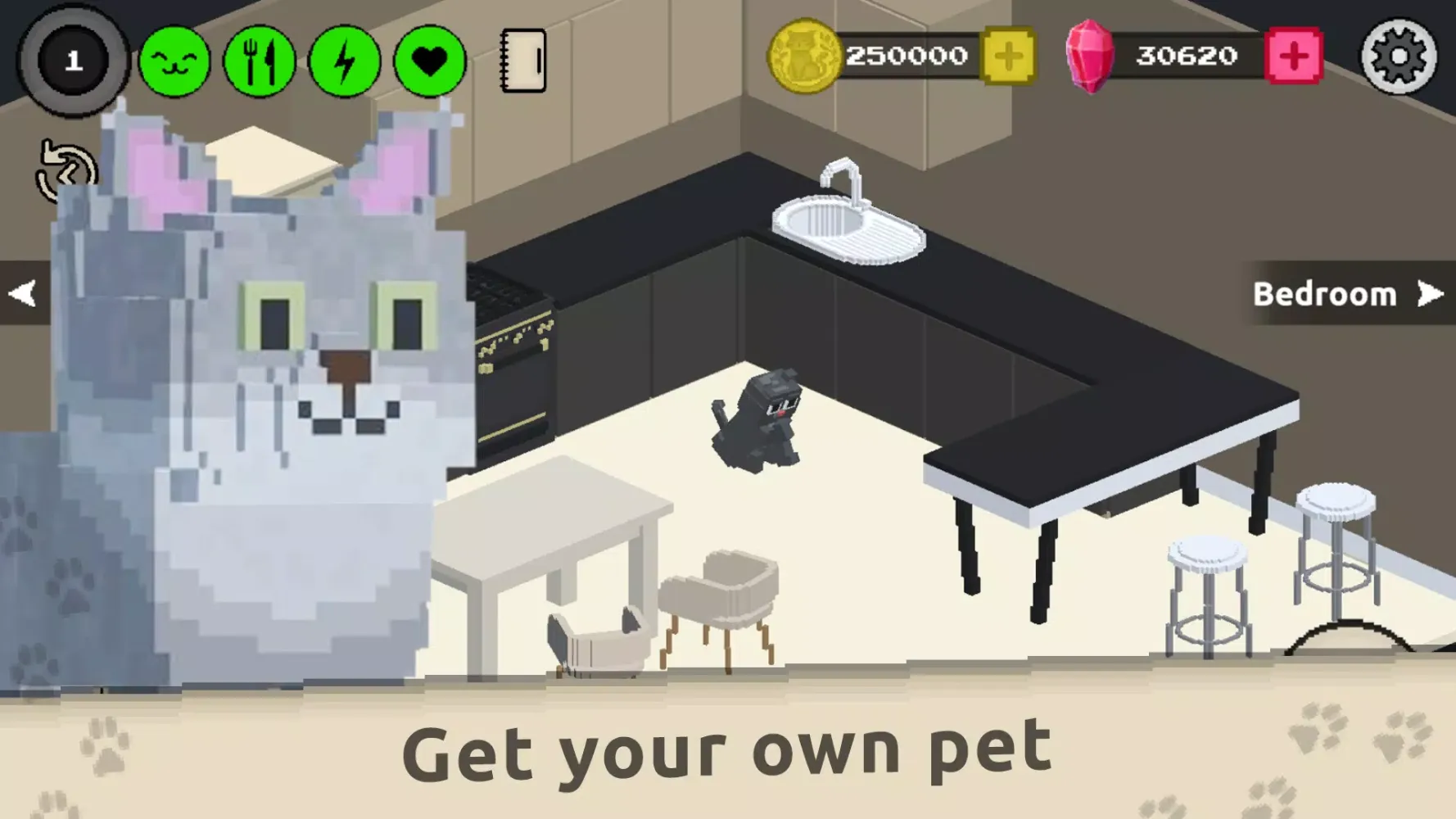 Your cat simulator Pet life 3D Screenshots