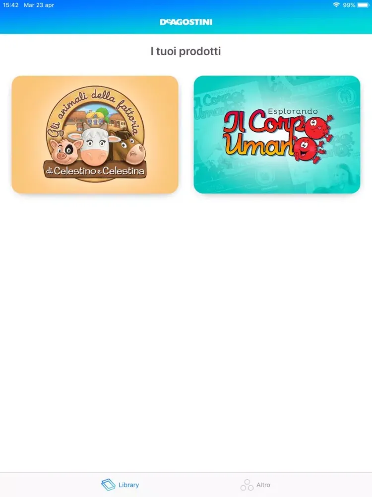 Zrzuty ekranu De Agostini Premium iPad 