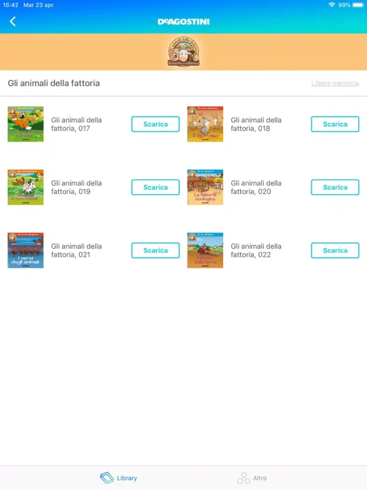 Zrzuty ekranu De Agostini Premium iPad 
