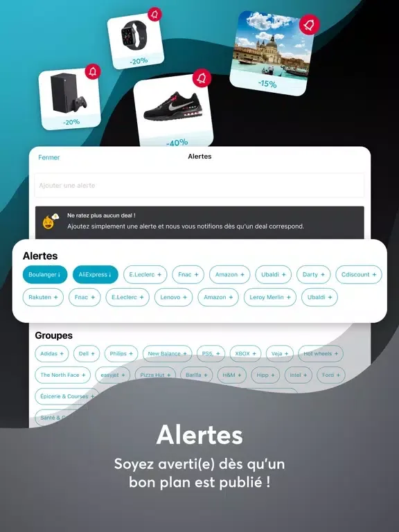 Dealabs – bons plans & promos iPad  스크린샷