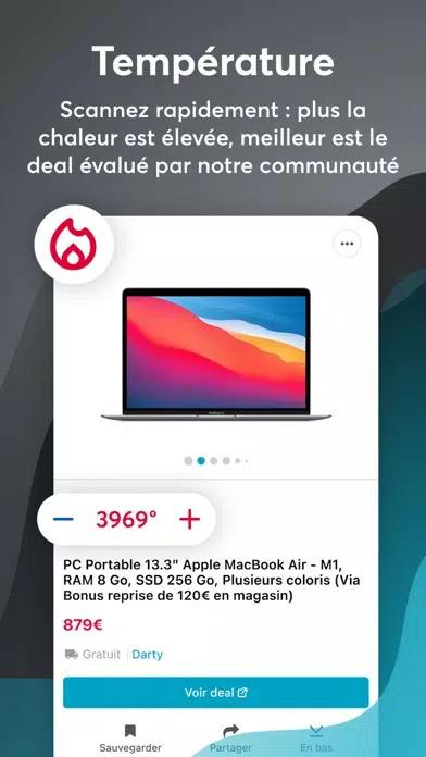 Скриншоты Dealabs – bons plans & promos