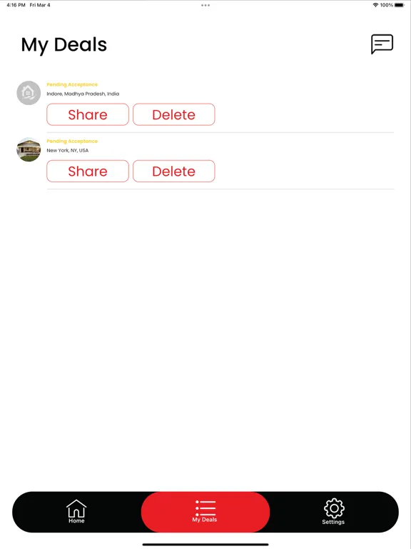 Deal Connect Real Estate iPad  سکرین شاٹس