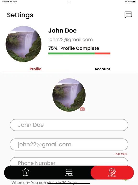 Deal Connect Real Estate iPad  سکرین شاٹس