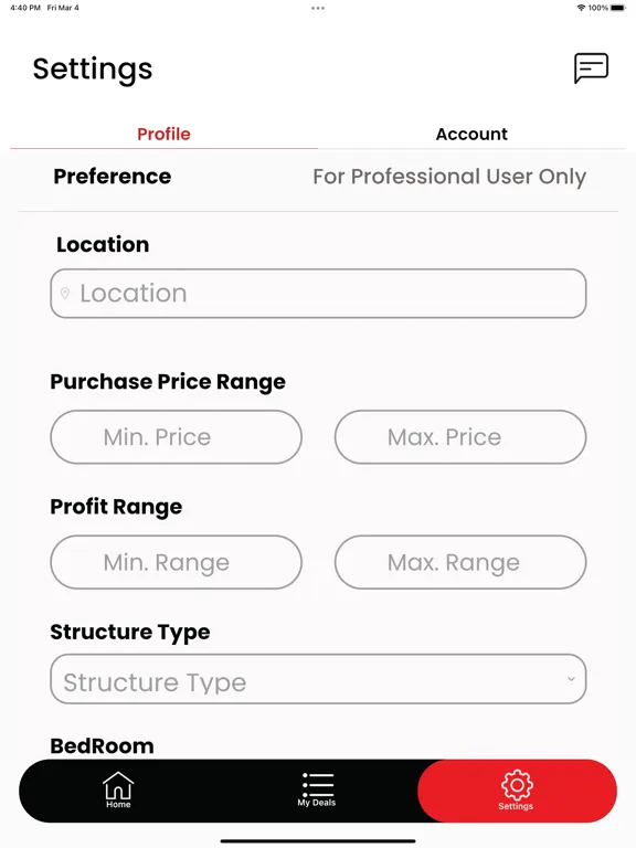 Deal Connect Real Estate iPad  سکرین شاٹس